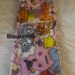 Care Bears Halloween themed throw (blanket)